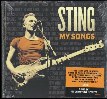 This is a 4 LP Vinyl SKU bundle.
1.This LP Vinyl is brand new.Format: LP VinylMusic Style: BalladThis item's title is: Best Of 25 YearsArtist: StingLabel: A&MBarcode: 602527902210Release Date: 12/6/2011
2.This LP Vinyl is brand new.