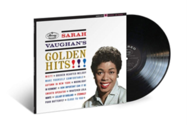 Product Image : This LP Vinyl is brand new.<br>Format: LP Vinyl<br>Music Style: Big Band<br>This item's title is: Golden Hits<br>Artist: Sarah Vaughan<br>Label: VERVE<br>Barcode: 602577887031<br>Release Date: 9/6/2019