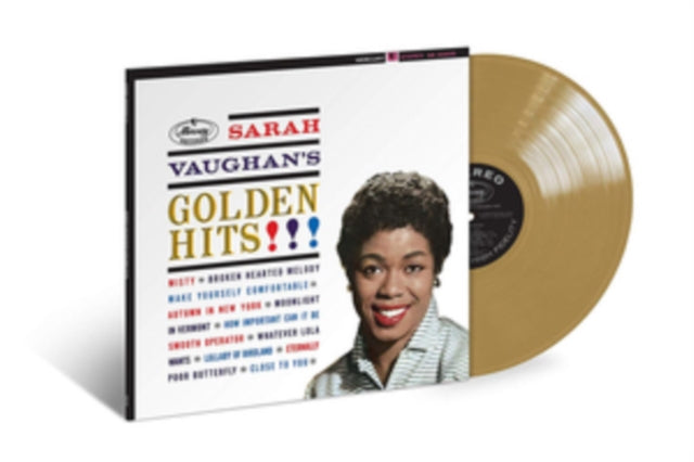 Product Image : This LP Vinyl is brand new.<br>Format: LP Vinyl<br>Music Style: Big Band<br>This item's title is: Golden Hits<br>Artist: Sarah Vaughan<br>Label: Verve Records<br>Barcode: 602577887130<br>Release Date: 9/6/2019