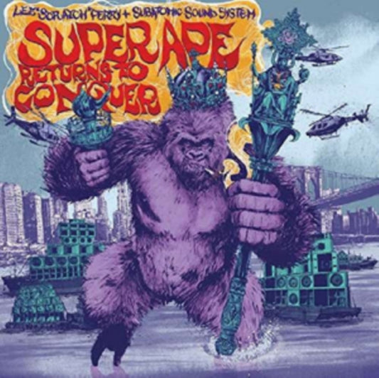 Product Image : This CD is brand new.<br>Format: CD<br>Music Style: Synth-pop<br>This item's title is: Super Ape Returns To Conquer<br>Artist: Lee Scratch & Subatomicsound System Perry<br>Label: Flim Flam Records<br>Barcode: 603408310339<br>Release Date: 9/22/2017