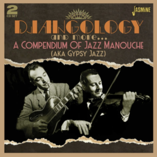 Product Image : This CD is brand new.<br>Format: CD<br>Music Style: Gypsy Jazz<br>This item's title is: Djangology & More / A Compendium Of Jazz Manouche Aka Gypsy Jazz (2CD)<br>Artist: Various Artists<br>Barcode: 604988088021<br>Release Date: 8/13/2021