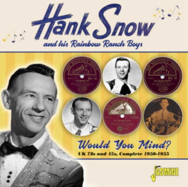 Product Image : This CD is brand new.<br>Format: CD<br>This item's title is: Would You Mind - Uk 78S & 45S Complete 1950-1955 30 Cuts<br>Artist: Hank Snow<br>Barcode: 604988374926<br>Release Date: 8/27/2021