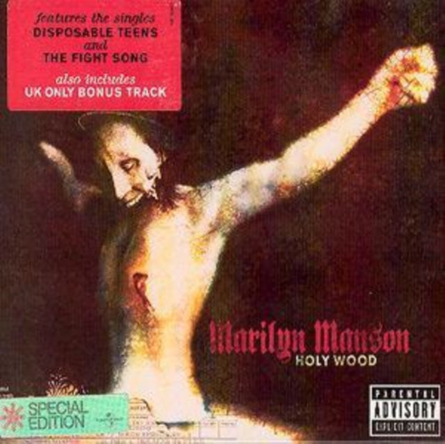 Product Image : This CD is brand new.<br>Format: CD<br>Music Style: Alternative Rock<br>This item's title is: Holy Wood<br>Artist: Marilyn Manson<br>Label: POLYDOR UK<br>Barcode: 606949082925<br>Release Date: 5/26/2003