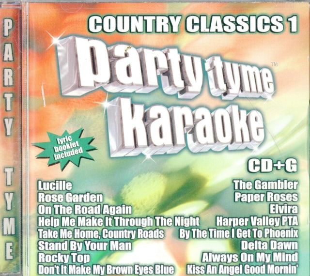 Product Image : This CD is brand new.<br>Format: CD<br>This item's title is: Party Tyme Karaoke: Country Classics Vol.1 / Various<br>Artist: Various Artists<br>Barcode: 610017104938<br>Release Date: 7/18/2000