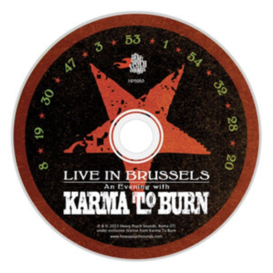 Karma To Burn - Live In Brussels (Digi Pack) - CD