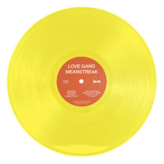 This LP Vinyl is brand new.Format: LP VinylMusic Style: GlitchThis item's title is: Meanstreak (Yellow LP Vinyl)Artist: Love GangLabel: Eerik Inpuj SoundBarcode: 610371804543Release Date: 1/27/2023
