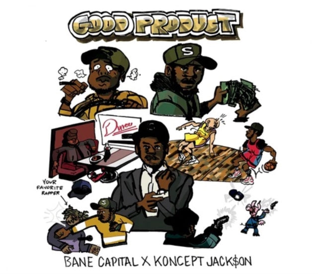 This LP Vinyl is brand new.Format: LP VinylThis item's title is: Good ProductArtist: Bane Capital & Koncept Jack$OnBarcode: 627987916652Release Date: 12/16/2022