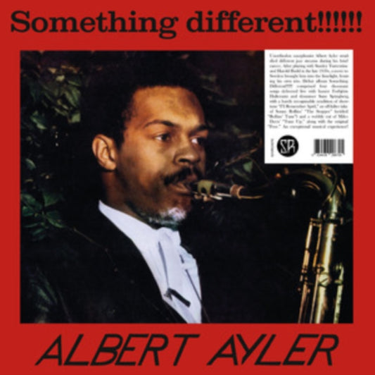 This LP Vinyl is brand new.Format: LP VinylMusic Style: Free JazzThis item's title is: Something Different!!!Artist: Albert AylerLabel: SURVIVAL RESEARCHBarcode: 634438206705Release Date: 7/21/2023