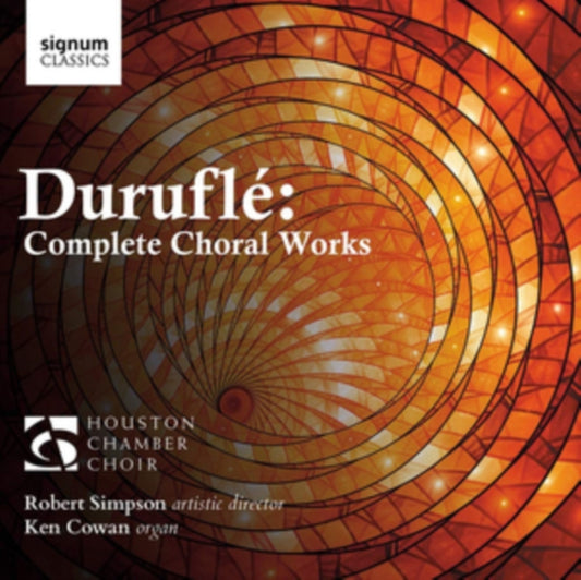 Product Image : This CD is brand new.<br>Format: CD<br>Music Style: Choral<br>This item's title is: Durufle: Complete Choral Works<br>Artist:  Ken Cowan  Robert Simpson Houston Chamber Choir<br>Barcode: 635212057124<br>Release Date: 4/5/2019