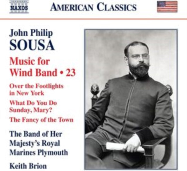 Product Image : This CD is brand new.<br>Format: CD<br>This item's title is: Sousa: Music For Wind Band, Vol. 23<br>Artist: Band Of Her Majesty’S Royal Marines Plymouth<br>Barcode: 636943988121<br>Release Date: 3/25/2022