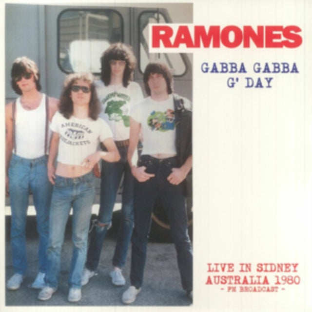 This LP Vinyl is brand new.Format: LP VinylThis item's title is: Gabba Gabba G' Day: Live In Sidney Australia - Fm BroadcastArtist: RamonesBarcode: 637913813788Release Date: 11/24/2023