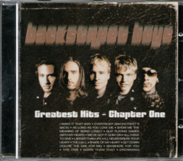 This CD is brand new.Format: CDMusic Style: Deep HouseThis item's title is: Greatest Hits: Chapter OneArtist: Backstreet BoysLabel: SONY MUSIC UKBarcode: 638592226722Release Date: 10/29/2001