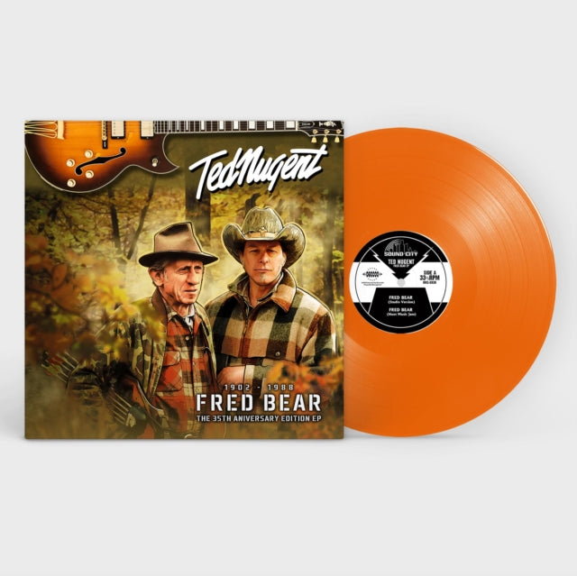 Product Image : This 12 Inch vinyl is brand new.<br>Format: 12 Inch vinyl<br>This item's title is: Fred Bear (Ep) (Coloured Vinyl)<br>Artist: Ted Nugent<br>Label: SOUND CITY RECORDS<br>Barcode: 655255235204<br>Release Date: 9/15/2023