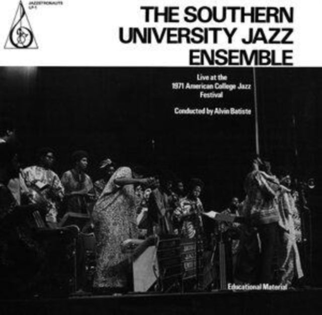 This LP Vinyl is brand new.Format: LP VinylMusic Style: Afro-Cuban JazzThis item's title is: Live At The 1971 American College Jazz FestivalArtist: Southern University Jazz EnsembleLabel: NOW-AGAIN RECORDSBarcode: 659457524395Release Date: 7/14/2023