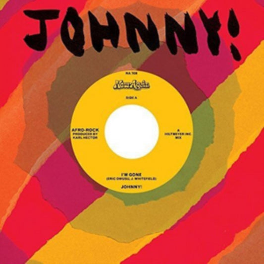 This 7 Inch Vinyl is brand new.Format: 7 Inch VinylMusic Style: AfrobeatThis item's title is: I'm Gone / I'm Gone (Instrumental)Artist: JohnnyLabel: NOW-AGAIN RECORDSBarcode: 659457703875Release Date: 12/9/2016
