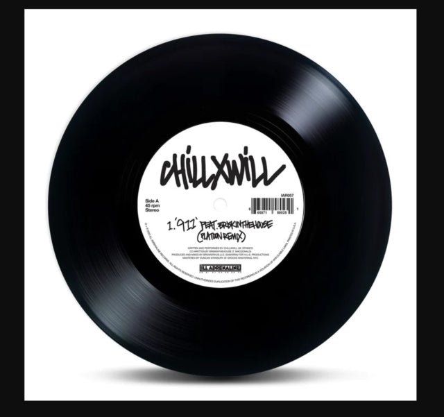 This 7 Inch Vinyl is brand new.Format: 7 Inch VinylThis item's title is: 911 (Platoon Remix) B/W 1-800-Fuck-Outtahere (Dj Obsolete Remix)Artist: ChillxwillBarcode: 665871580251Release Date: 12/15/2023