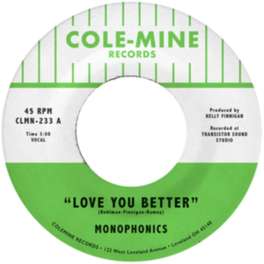 Love You Better / The Shape Of My Teardrops (Opaque Natural 7Inch)