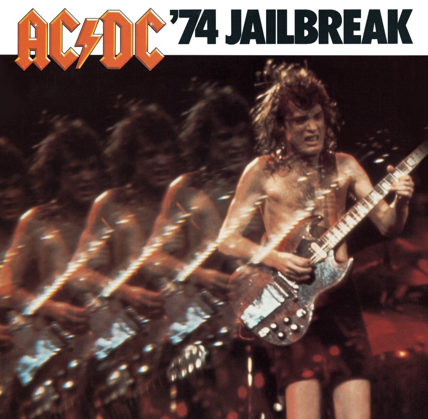 74 Jailbreak & Let There Be Rock & For Those About To Rock & Flick Of The Switch & Razor's Edge & Live & Fly On The Wall