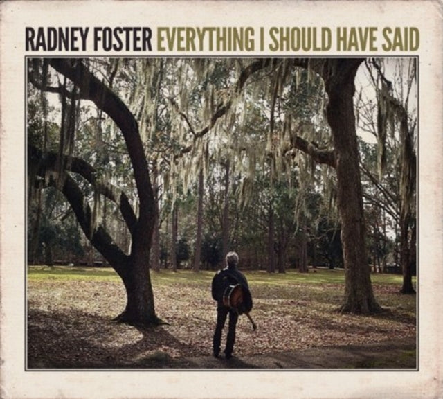 Product Image : This CD is brand new.<br>Format: CD<br>Music Style: Country<br>This item's title is: Everything I Should Have Said<br>Artist: Radney Foster<br>Label: DEVIL'S RIVER RECORDS<br>Barcode: 700261400068<br>Release Date: 5/13/2014