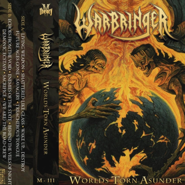 Product Image : This Music Casette is brand new.<br>Format: Music Casette<br>This item's title is: Worlds Torn Asunder<br>Artist: Warbringer<br>Barcode: 703670388644<br>Release Date: 2/9/2024