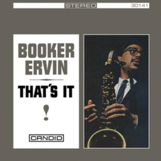 Product Image : This CD is brand new.<br>Format: CD<br>Music Style: Hard Bop<br>This item's title is: That's It!<br>Artist: Booker Ervin<br>Barcode: 708857301423<br>Release Date: 8/26/2022