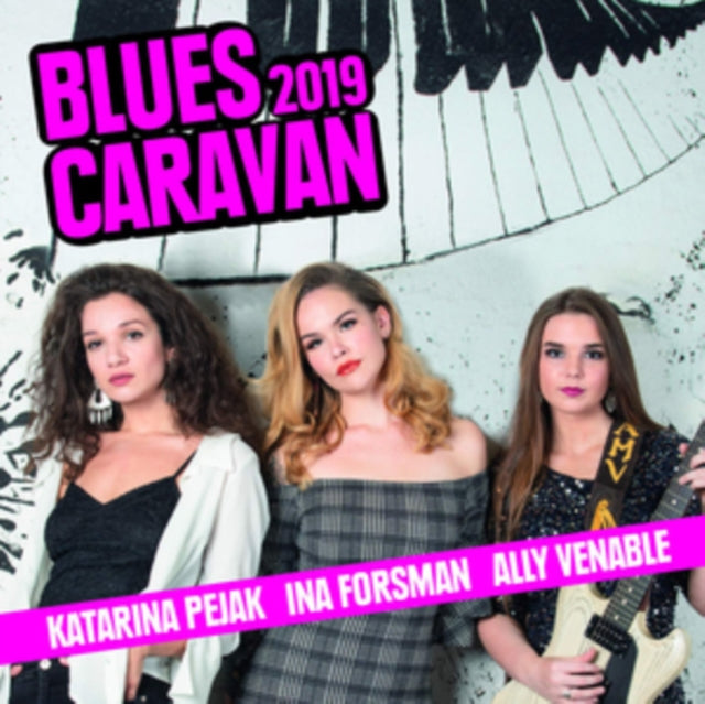 Product Image : This CD is brand new.<br>Format: CD<br>This item's title is: Blues Caravan 2019<br>Artist: Ina; Katarina Pejak; Ally Venable Forsman<br>Barcode: 710347127321<br>Release Date: 9/20/2019