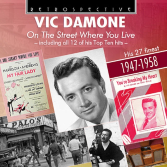 This CD is brand new.Format: CDMusic Style: Big BandThis item's title is: On The Street Where You LiveArtist: Vic DamoneBarcode: 710357433320