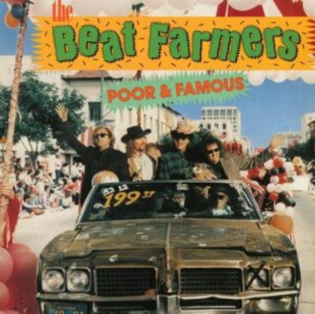 Beat Farmers - Poor & Famous - LP Vinyl