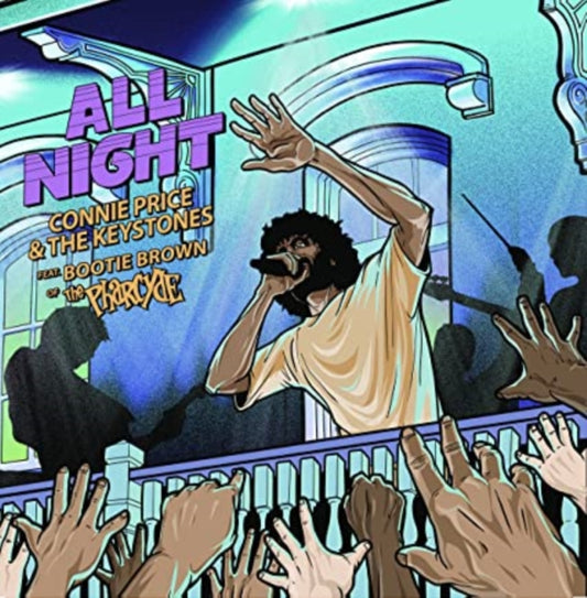 This 7 Inch Vinyl is brand new.Format: 7 Inch VinylMusic Style: Rhythm & BluesThis item's title is: All Night B/W All Night (Professor Shorthair Extended Mix) (Purple 7Inch)Artist: Connie & The Keystones Ft.