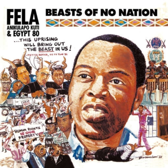 This LP Vinyl is brand new.Format: LP VinylMusic Style: AfrobeatThis item's title is: Beasts Of No NationArtist: Fela KutiLabel: Knitting Factory RecordsBarcode: 720841205616Release Date: 10/16/2015