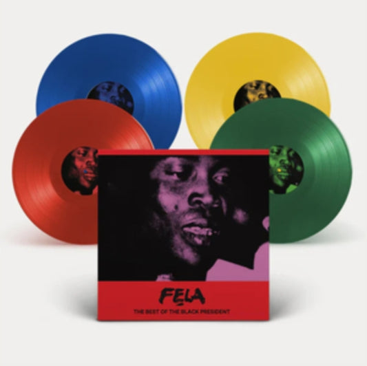 Best Of The Black President (4LP/Red/Green/Blue/Yellow Vinyl)