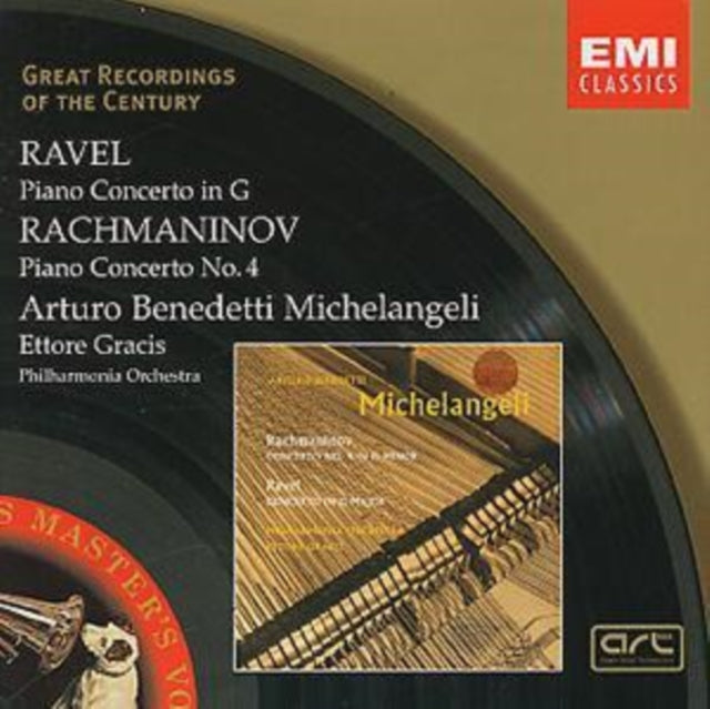 This CD is brand new.Format: CDMusic Style: ImpressionistThis item's title is: Ravel & Rachmoninov: Piano ConcertosArtist: Arturo Benedetti MichelangeliLabel: Warner ClassicsBarcode: 724356723825Release Date: 2/7/2000
