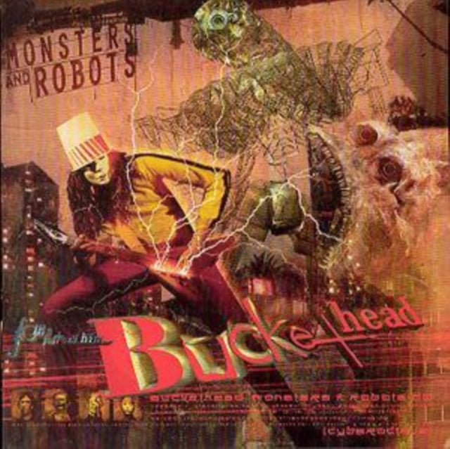 This CD is brand new.Format: CDMusic Style: Hard HouseThis item's title is: Monsters & RobotsArtist: BucketheadLabel: HIGHER OCTAVEBarcode: 724384749927Release Date: 9/21/1999