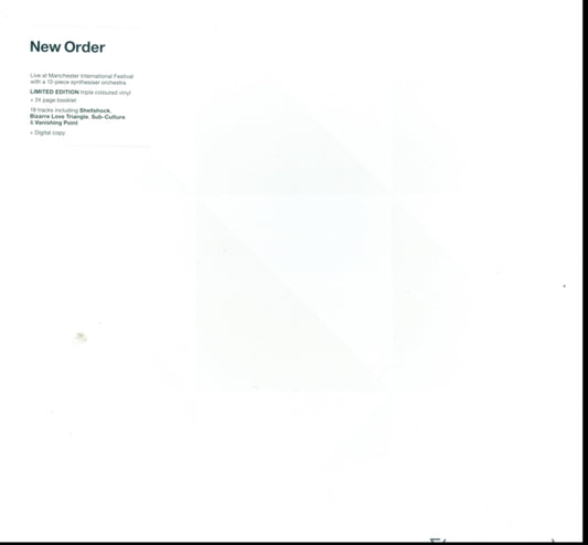 (No,12K,Lg,17Mif) New Order + Liam Gillick: So It Goes