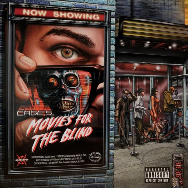 Product Image : This LP Vinyl is brand new.<br>Format: LP Vinyl<br>Music Style: Hardcore Hip-Hop<br>This item's title is: Movies For The Blind<br>Artist: Cage<br>Label: Eastern Conference Records<br>Barcode: 731946631507<br>Release Date: 5/5/2023