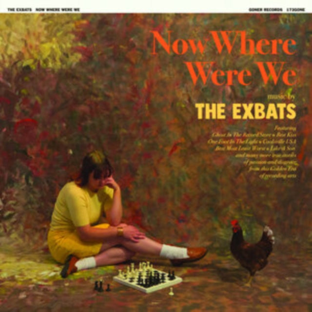 Product Image : This LP Vinyl is brand new.<br>Format: LP Vinyl<br>Music Style: Soul-Jazz<br>This item's title is: Now Where Were We<br>Artist: Exbats<br>Label: GONER<br>Barcode: 733102721251<br>Release Date: 10/22/2021