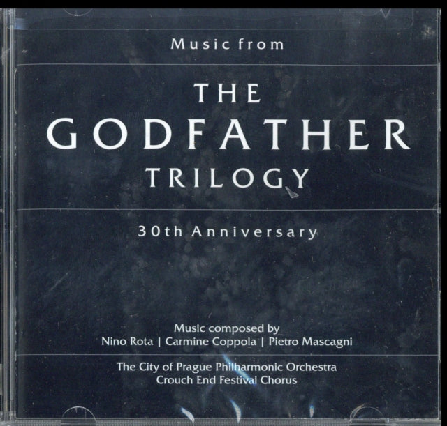 This CD is brand new.Format: CDMusic Style: SoundtrackThis item's title is: Godfather TrilogyArtist: City Of Prague Philharmonic OrchestraLabel: SILVA AMERICABarcode: 738572112127Release Date: 3/13/2001