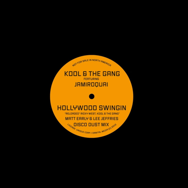 This 12 Inch Vinyl is brand new.Format: 12 Inch VinylMusic Style: HouseThis item's title is: Hollywood Swingin (Matt Early & Lee Jeffries Remixes)Artist: Kool & The Gang Feat. JamiroquaiLabel: Sonic DigitalBarcode: 740111146777Release Date: 8/30/2024