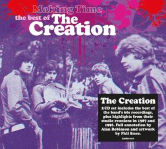 This CD is brand new.Format: CDThis item's title is: Making Time: The Best Of (2CD)Artist: CreationLabel: ModZikBarcode: 740155730130Release Date: 3/18/2022