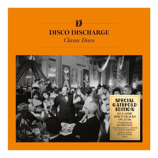 This CD is brand new.Format: CDMusic Style: FunkThis item's title is: Disco Discharge: Classic Disco (Deluxe) (2CD)Artist: Various ArtistsLabel: Edsel RecordsBarcode: 740155738839Release Date: 4/19/2024