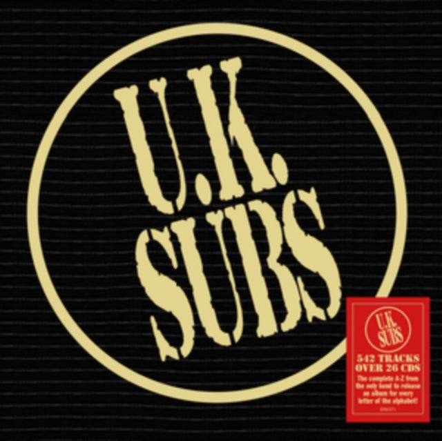 This CD is brand new.Format: CDThis item's title is: A-Z Of The U.K. Subs (26CD)Artist: Uk SubsBarcode: 740155747138Release Date: 11/28/2025