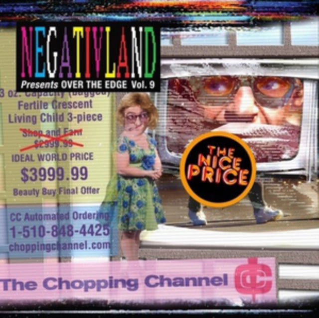 Product Image : This CD is brand new.<br>Format: CD<br>Music Style: Experimental<br>This item's title is: Over The Edge Vol.9: The Chopping Channel<br>Artist: Negativland<br>Barcode: 753762003221<br>Release Date: 10/21/2016