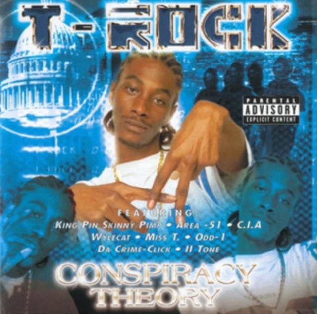 Product Image : This LP Vinyl is brand new.<br>Format: LP Vinyl<br>Music Style: Gangsta<br>This item's title is: Conspiracy Theory (2LP)<br>Artist: T-Rock<br>Label: BLACK RAIN ENTERTAINMENT<br>Barcode: 754003283945<br>Release Date: 7/29/2022