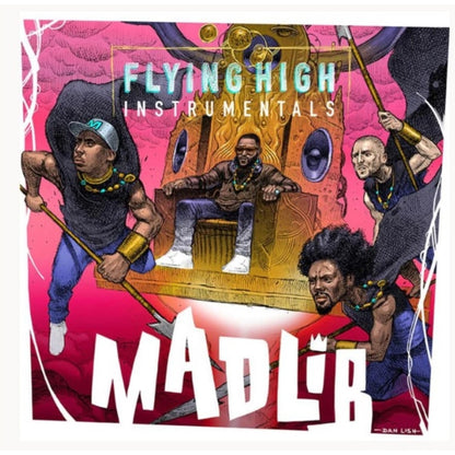 Flying High Instrumentals & Low Budget High Fi Music (Color LP Vinyl)