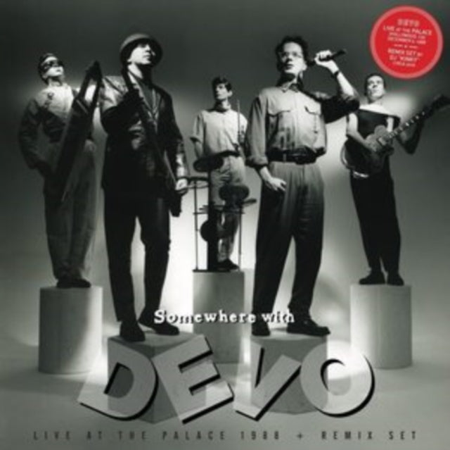 Energy Dome Frequencies: Songs From The Devo Documentary (Red LP Vinyl) & Somewhere With Devo (Red LP Vinyl) & Somewhere With Devo (Yellow LP Vinyl)