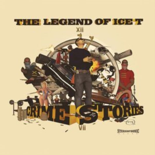 Ice T - Legend Of Ice T: Crime Stories (3LP/Clear W/ Red Splatter Vinyl)