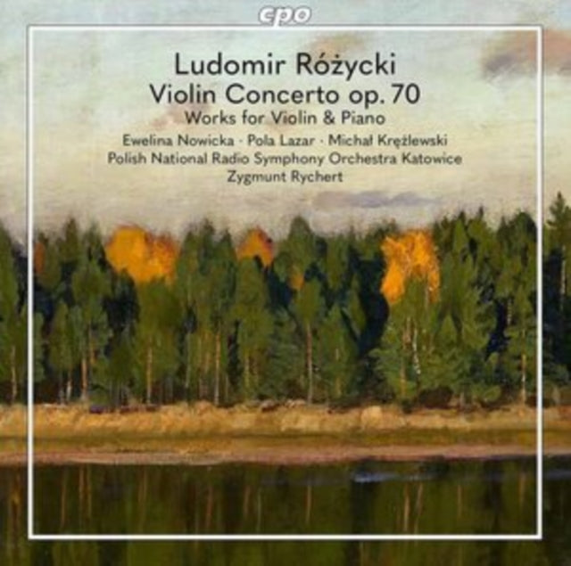 Product Image : This CD is brand new.<br>Format: CD<br>Music Style: Modern<br>This item's title is: Rozycki: Violin Works<br>Artist: Ewelina; Pola Lazar; Michal Krezlewski; Polish National Radio Symphony Orchestra In Katowice Nowicka<br>Label: CPO<br>Barcode: 761203542123<br>Release Date: 9/17/2021