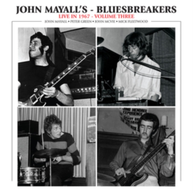 Product Image : This CD is brand new.<br>Format: CD<br>Music Style: Electric Blues<br>This item's title is: Live In 1967: Vol. 3<br>Artist: John & Bluesbreakers Mayall<br>Label: FORTY BELOW<br>Barcode: 762183712025<br>Release Date: 9/8/2023