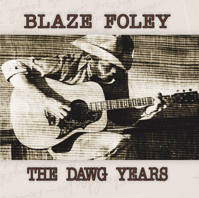 This LP Vinyl is brand new.Format: LP VinylMusic Style: CountryThis item's title is: Dawg YearsArtist: Blaze FoleyLabel: FAT POSSUMBarcode: 767981122311Release Date: 2/19/2016