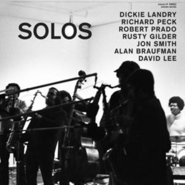 Product Image : This LP Vinyl is brand new.<br>Format: LP Vinyl<br>Music Style: Free Jazz<br>This item's title is: Solos<br>Artist: Dickie Landry<br>Label: UNSEEN WORLDS<br>Barcode: 769256797095<br>Release Date: 11/18/2022